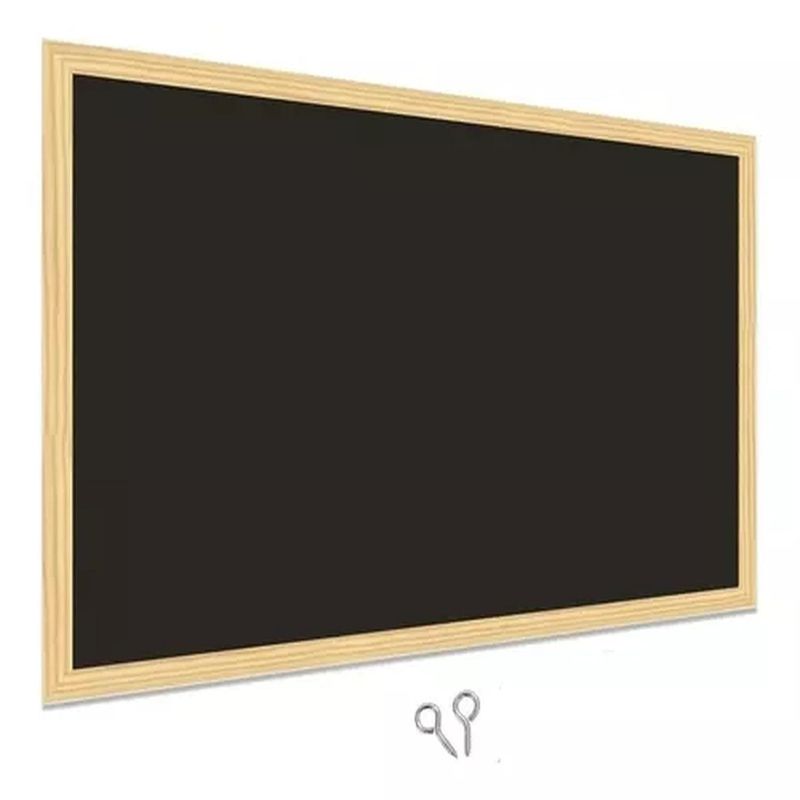 BIGBAMSPACE - Pizarra Tiza Pizarron Negro 20x30 Cms - Negro