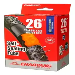 BIGBAMSPACE - Camara Chaoyang 26 X 1.95/2.12 Liquido Antipinchazo Francesa