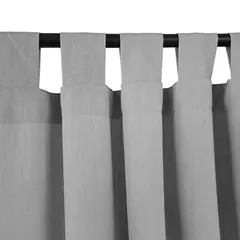 TEXFINA - Cortina Fenny Presillas 150x230 cm Gris - Gris Claro