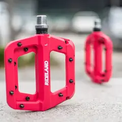 BIGBAMSPACE - Pedal De Bicicleta Mtb Rideland Rdnylon Enduro - Verde