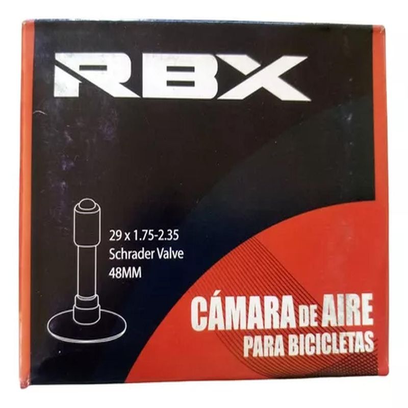 BIGBAMSPACE - Camara Bicicleta Rbx Aro 29 X 1.75/2.35 Valvula Auto 48mm