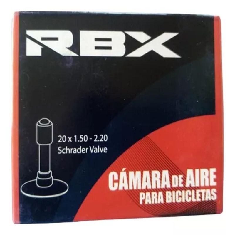 BIGBAMSPACE - Camara Bicicleta Rbx Aro 20 X 2.30/2.50 Valvula Auto 48mm