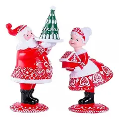 BIGBAMSPACE - Resin Christmas Ornaments Adornos - Theme Resin Miniature