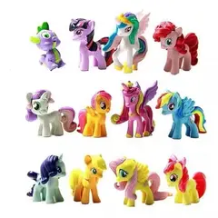 BIGBAMSPACE - Set 12 Figuras My Little Pony 5 Cm Pack Coleccionable