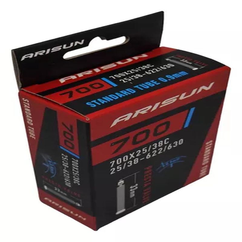 BIGBAMSPACE - Camara Bicicleta Arisun Aro 700 X 25/38c Valvula Francesa