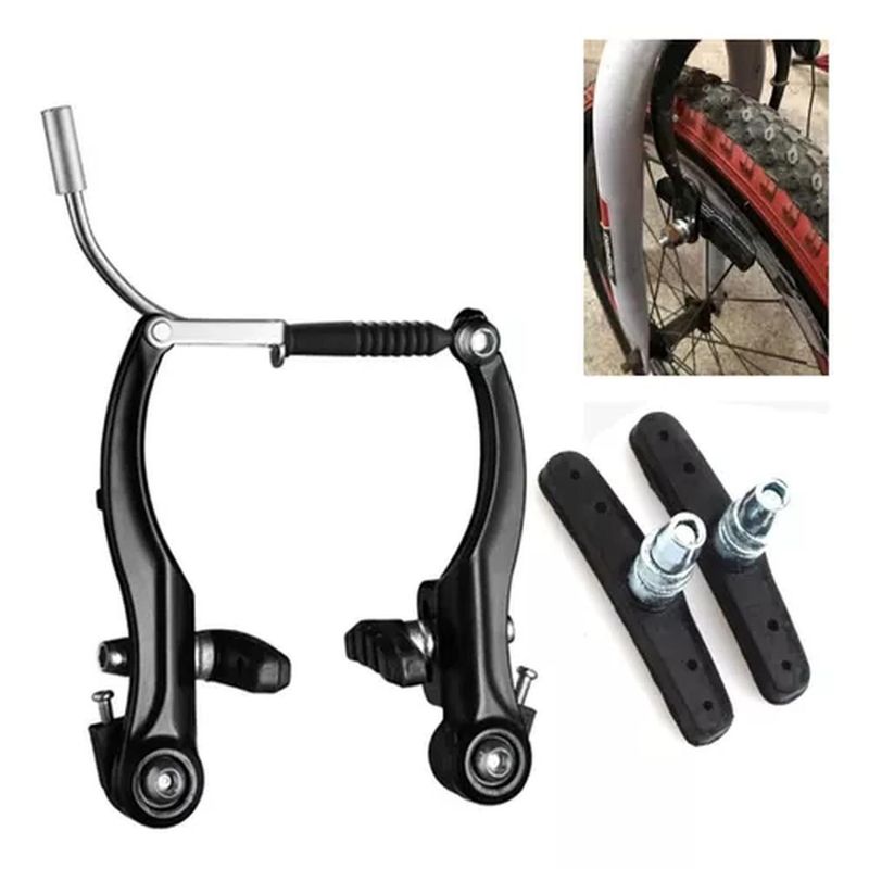 BIGBAMSPACE - Juego Herradura Patin Freno V-brake Metal Para Bicicleta