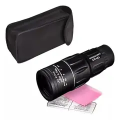 BIGBAMSPACE - Monocular Zoom Shot 10x Profesionales Lentes Larga Distancia - Negro