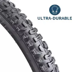 BIGBAMSPACE - Pack 2 Neumaticos Y Camaras Aro 26 X 2.10 Fantom Rocky Mtb