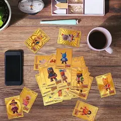 BIGBAMSPACE - Pack 55 Cartas Doradas / Stumble Guys Juegos Fanaticos