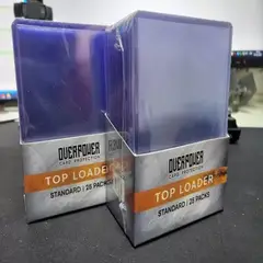 BIGBAMSPACE - 50 Toploaders - Protector Regido Photocadrs Tcg Pokemon Yugi - Negro