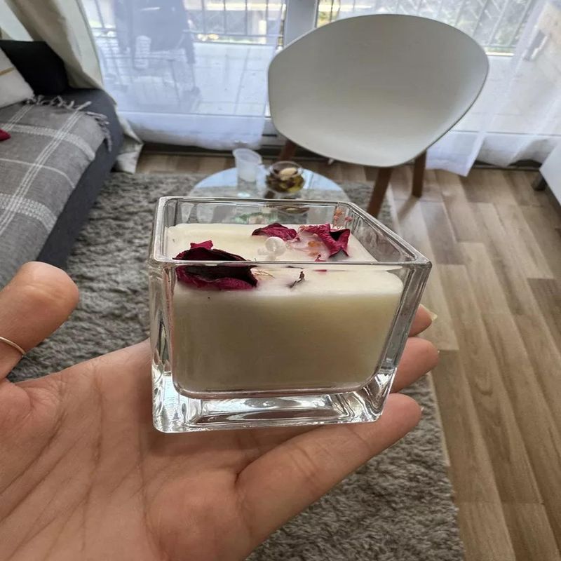 BIGBAMSPACE - Cera De Soja Sin Humo Para Velas 1 Kilo (apf)
