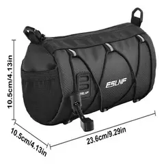 BIGBAMSPACE - Bolso Bicicleta Delantero Impermeable Resistente Al Desgaste