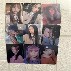 BIGBAMSPACE - Set 55 Photocards Lomo Card New Jeans - Omg - Negro