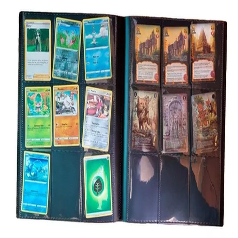 BIGBAMSPACE - Carpeta 9 Espacios Cartas Coleccionables -pokemon Magic Yugi