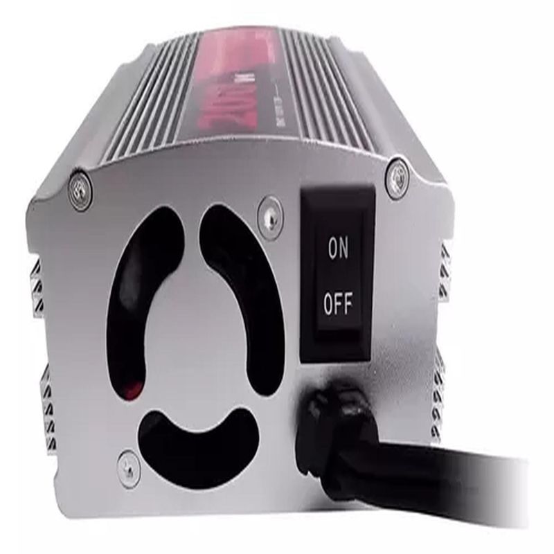 BIGBAMSPACE - Inversor Corriente Auto Coche 200w 12v Cambia 220v Usb