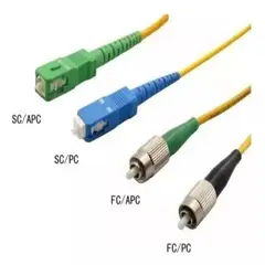 BIGBAMSPACE - Cable Patch Cord Fibra Optica Sc/apc-sc/upc 10mts - Negro