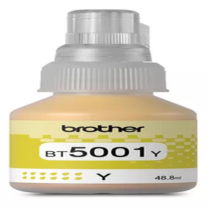 BIGBAMSPACE - Botella De Tinta Colores Brother Bt501 Yellow Magenta Cyan