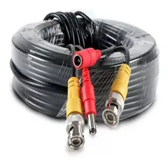 BIGBAMSPACE - Cable Camara Dvr 15m Video Corriente / 15 Metros / Boleta