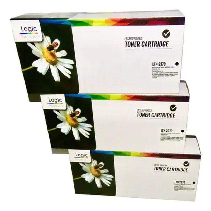 BIGBAMSPACE - 3 Toner 2370 Logic Alt Tn2370 L2540 L2740 L2700