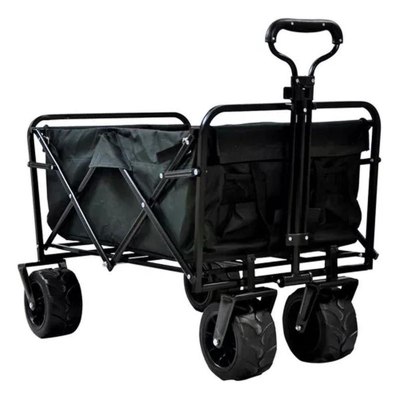 BIGBAMSPACE - Carrito Arrastre Plegable De Playa