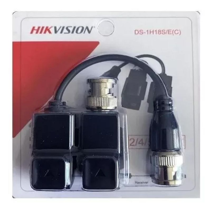BIGBAMSPACE - Video Balun Pasivo De Video Cctv Hikvision 5mp X 10 Pares