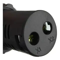 BIGBAMSPACE - Led Piloto Intermitente Buzzer 22mm Ad16-22sm 12v [ Max ]