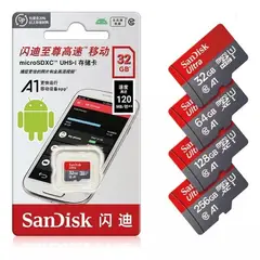 BIGBAMSPACE - Tarjeta De Memoria Micro Sd Sandisk Ultra 32gb A1 Clase 10