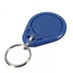 BIGBAMSPACE - 10 X Tag Llavero Rfid Nfc S50 1k 13.56 Mhz Azul