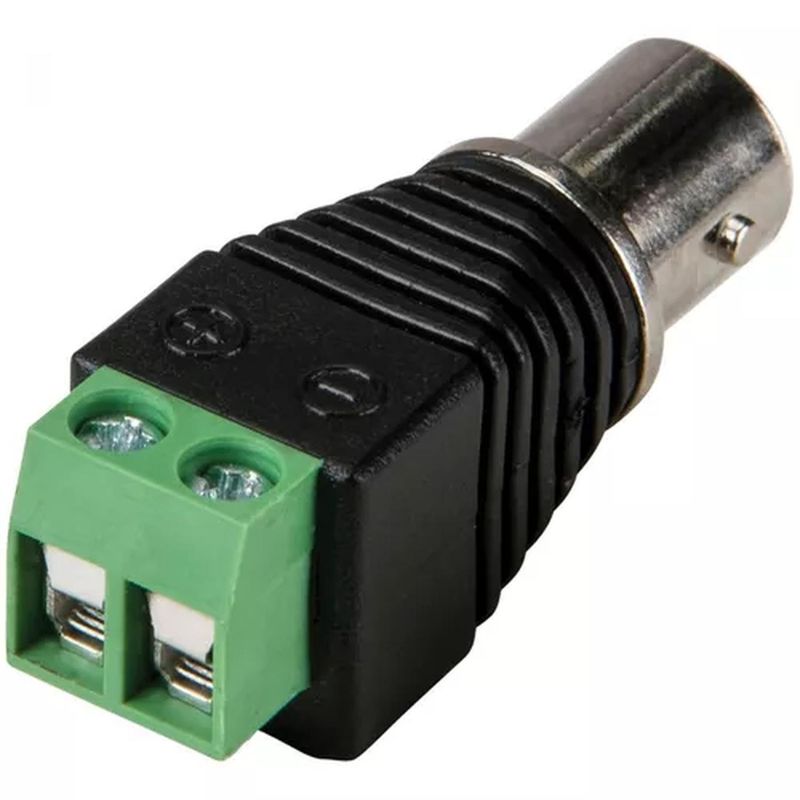 BIGBAMSPACE - Pack 5pcs Conector Coaxial Hembra Bnc Cctv Borneras [ Max ]