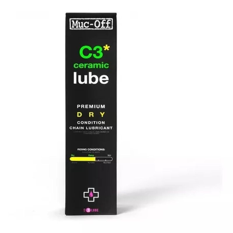 BIGBAMSPACE - Lubricante Muc-off C3 Ceramico Dry Lube (seco) 120 Ml