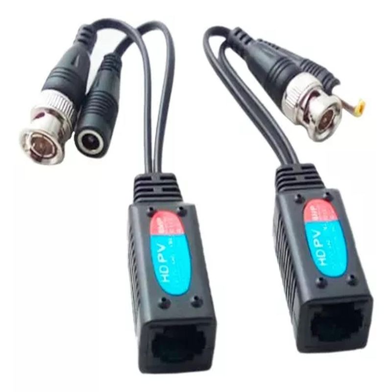 BIGBAMSPACE - Balun Rj45 / Coaxial Y Poder/ Madidino