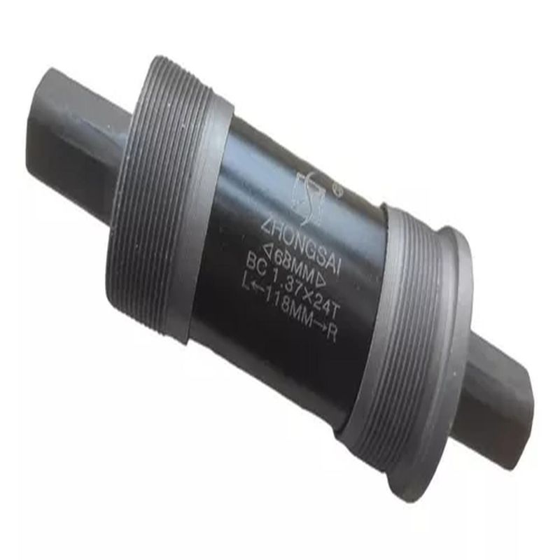 BIGBAMSPACE - Eje Motor Para Bicicleta 118mm / 1.37x24 Sellado