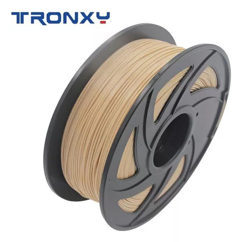 BIGBAMSPACE - Filamento 3d Pla Tronxy De 1.75mm Y 1kg Wood O Madera