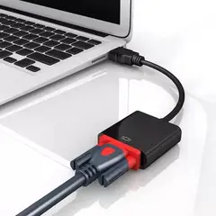 BIGBAMSPACE - Conversor Adaptador Hdmi A Vga / Full Hd 1080p /