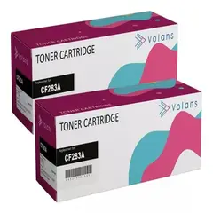 BIGBAMSPACE - 2 Toner Alternativo Conpatible 83a Cf283a M125 M127