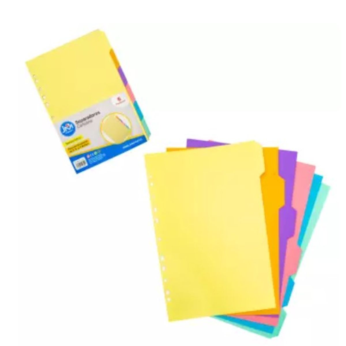 JM IMPORT - SEPARADOR OFICIO JM 6 POSICIONES