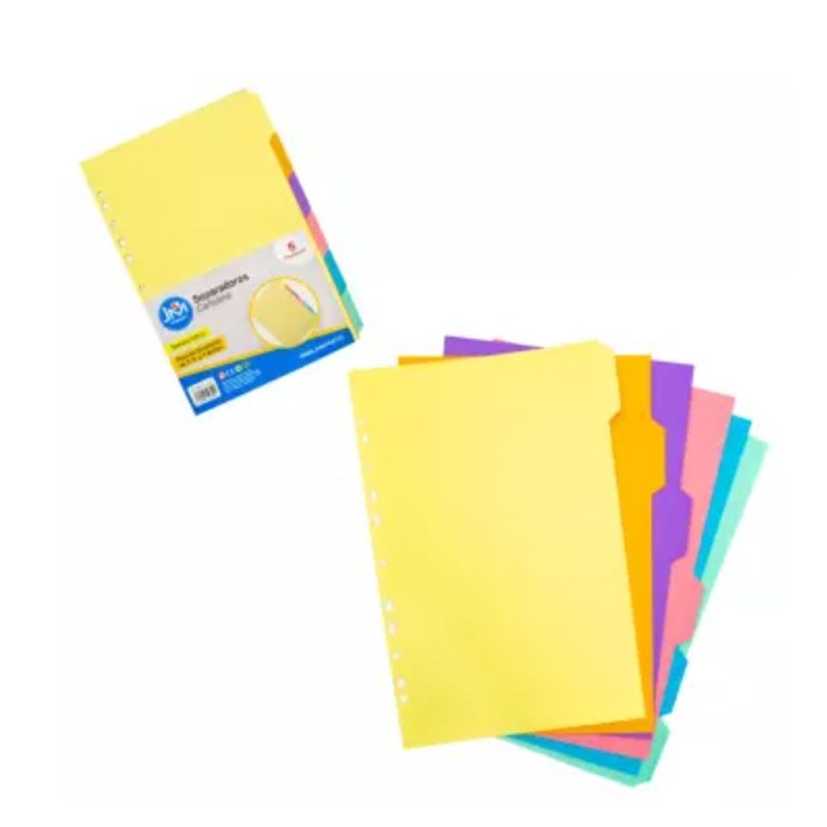 JM IMPORT - SEPARADOR OFICIO JM 6 POSICIONES