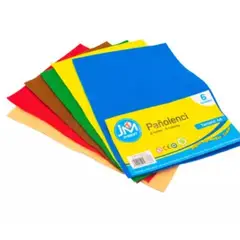 JM IMPORT - CARPETA PAÑO LENCI DISPLAY 6 COLORES 20 x 30