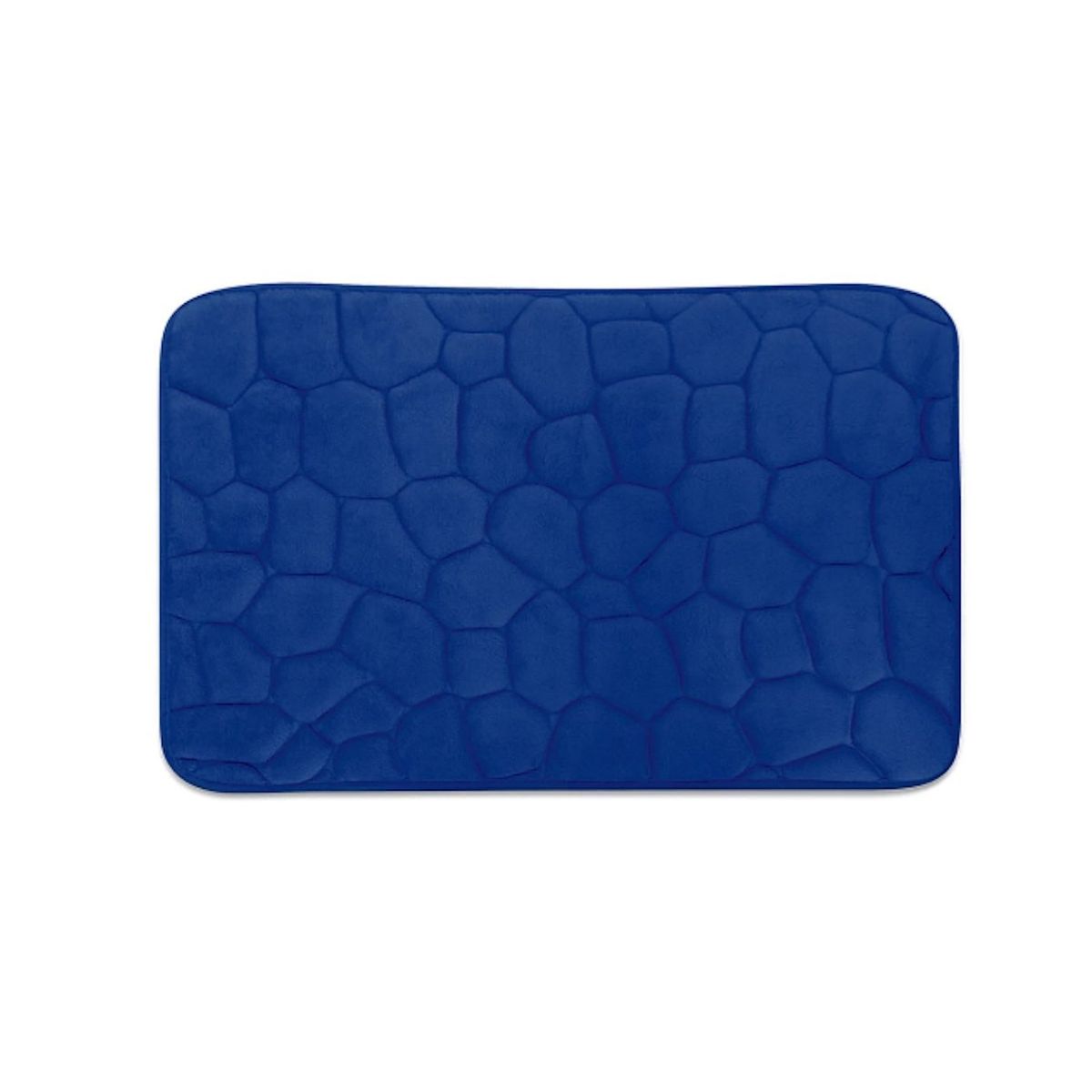 GENERICO - Bajada De Cama Baño Alfombra De Baño Azul