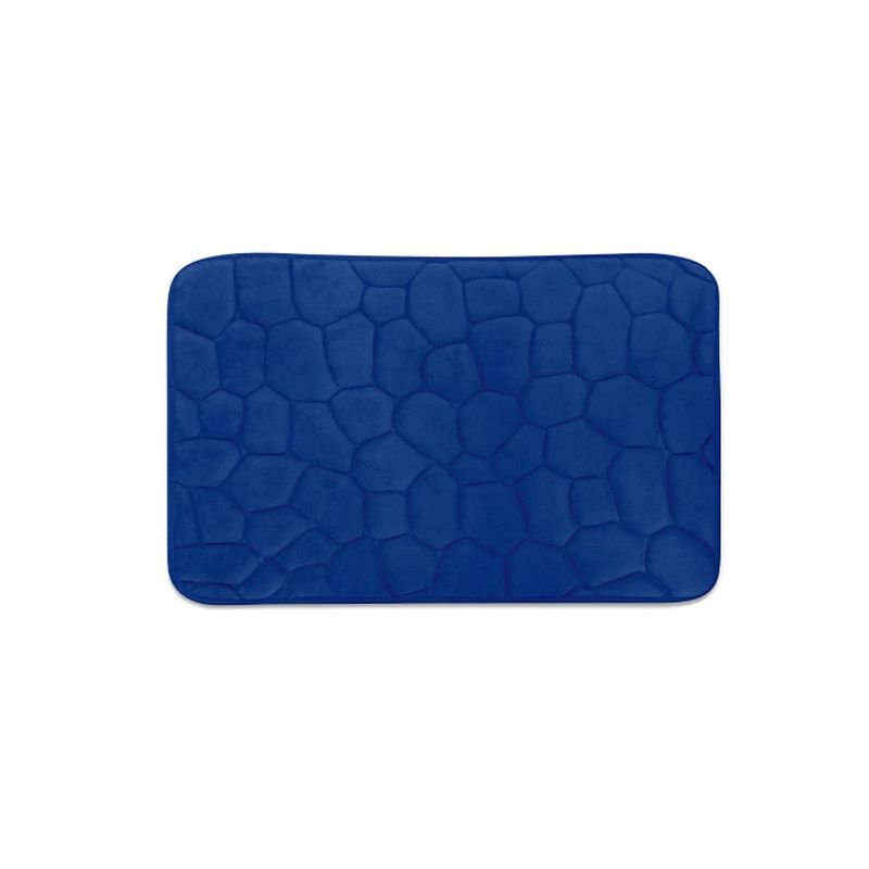 GENERICO - Bajada De Cama Baño Alfombra De Baño Azul