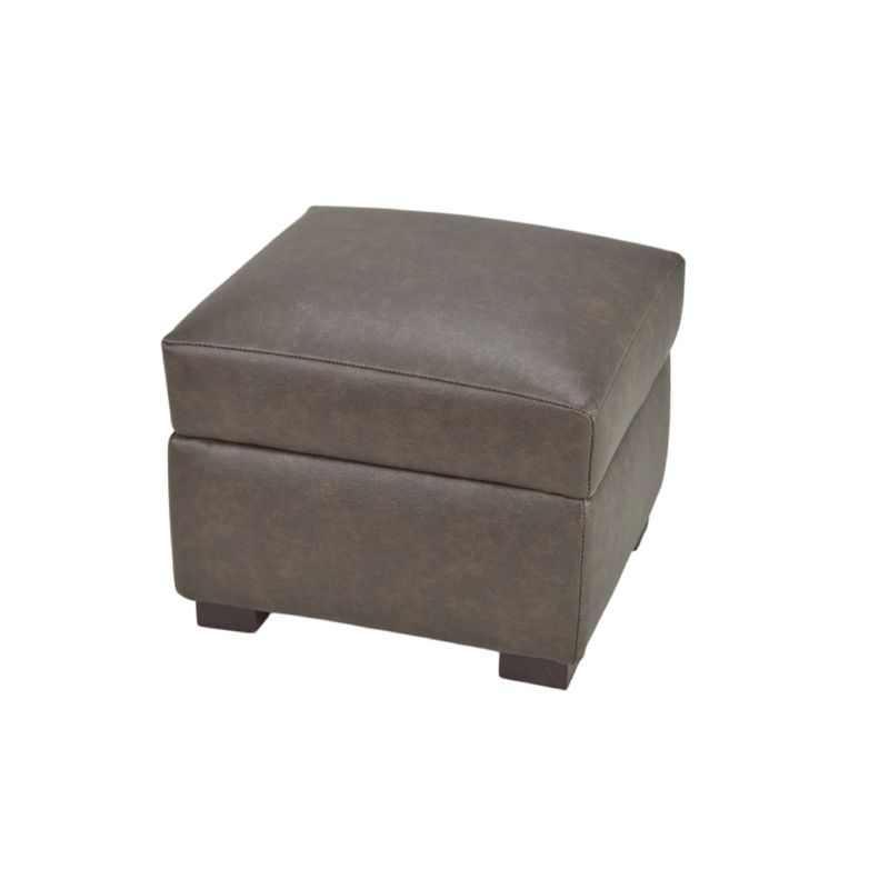 BILDUN - Puff Ecocuero Color Moro