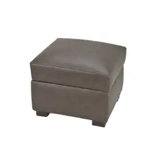 BILDUN - Puff Ecocuero Color Moro