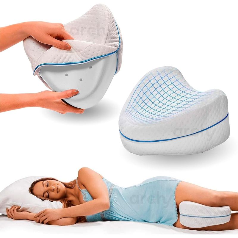 GENERICO - Almohada Ortopédica para Pierna Espalda Columna y Caderas