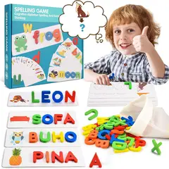 GENERICO - Montessori Puzzle Juguetes Educativos Regalo Niño 3-8 Años