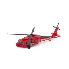 WELLY - Helicoptero Blackwom Rojo -