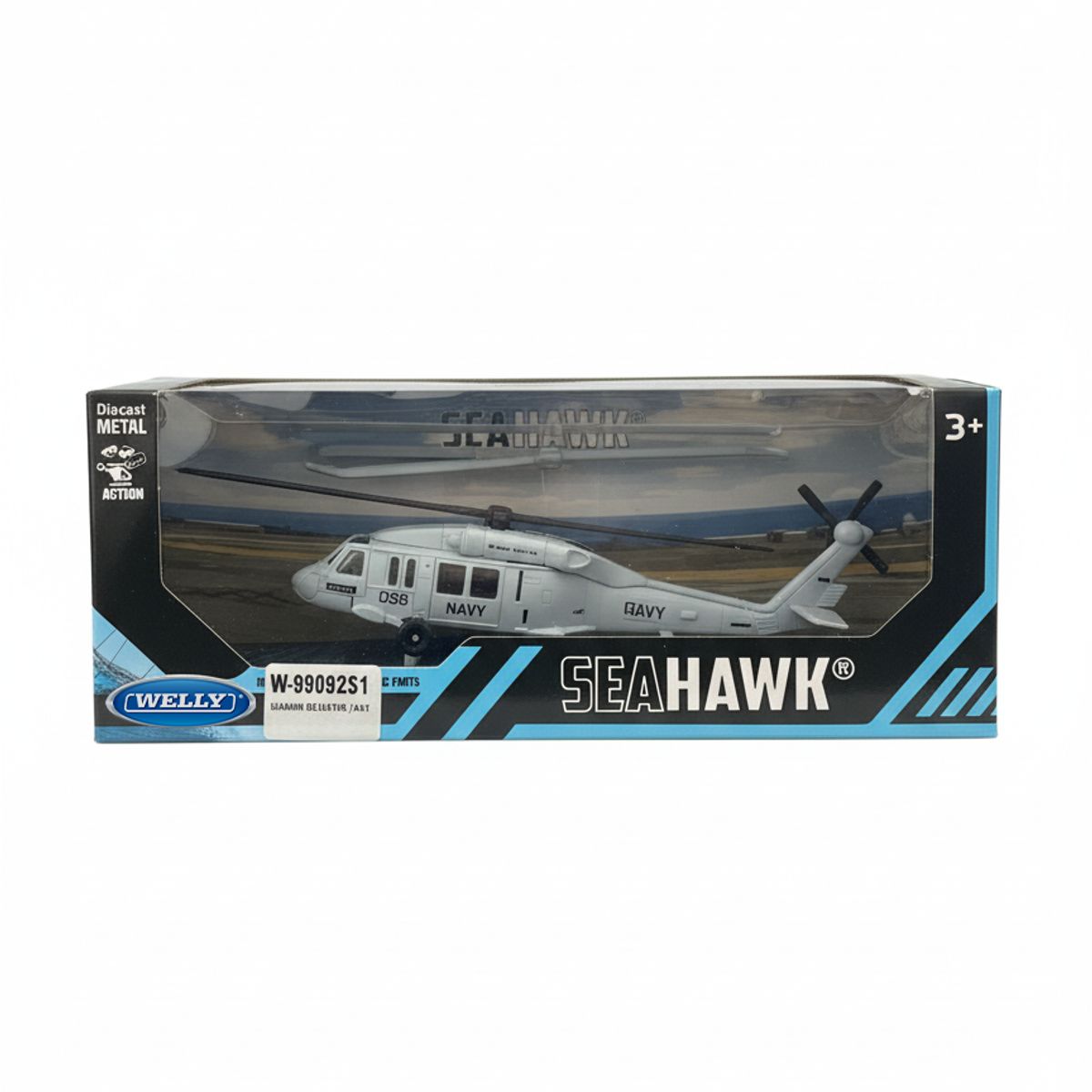 WELLY - Helicoptero Blackwom - Welly