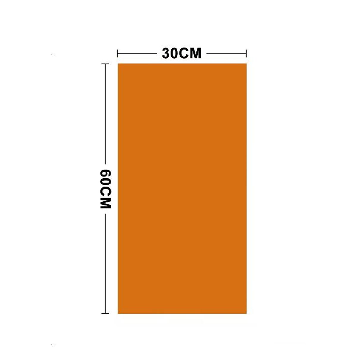 GENERICO - 10 láminas de papel mural mármol ladrillo 60x30 cm para pared y piso