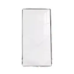 GENERICO - Pack de 15 palmetas autoadhesivas para pared 30x60 cm color blanco