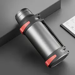 EDWINAYY - Termo de acero inoxidable de gran capacidad para el hogar