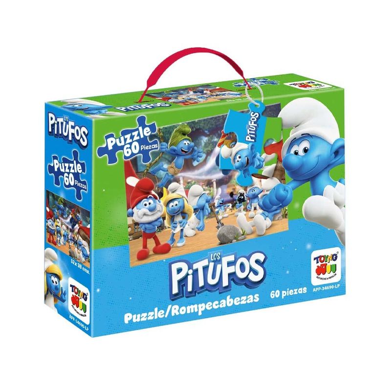 PITUFOS - Puzzle 60 Piezas Los Pitufos - Los Pitufos